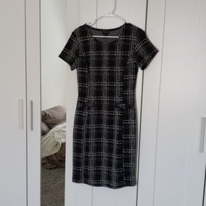 Black and white dress